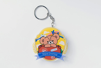 ボイスアクリルキーホルダー（サウンドクッキー） - 音声入り商品や